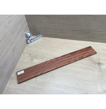 Бубинго заготовка накладки для электрогитары Радиал ААА 10х74-71х555 мм-3