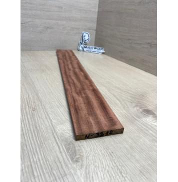 Бубинго заготовка накладки для электрогитары Радиал ААА 9х74х548 мм-1