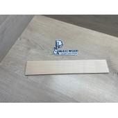 Клён Белый заготовка накладки для народных инструментов Радиал ААА 9х63х377 мм