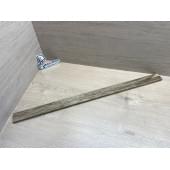 Корина Чёрная (Лимба-Офрам) заготовка для переклеенного грифа электрогитары Смешанный АА 12х45х798 мм