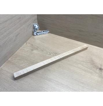 Клен Белый Явор, Волнистый универсальная заготовка Смешанный АА Волна АА 28х26х508 мм-0