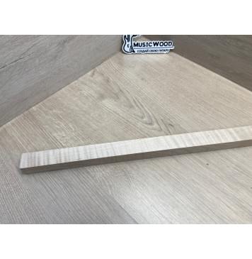 Клен Белый Явор, Волнистый универсальная заготовка Смешанный АА Волна АА 28х26х508 мм-2