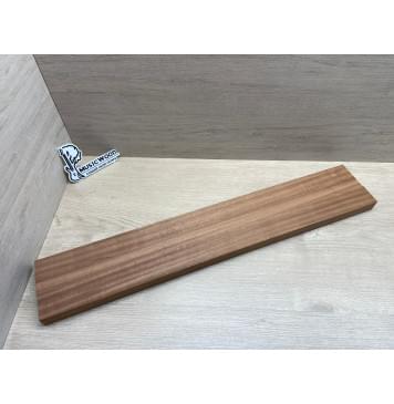 Сапели заготовка грифа электрогитары Радиал АА 28х(47-21-47)х710 мм - из 3х частей-9