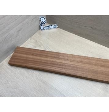 Сапели заготовка грифа электрогитары Радиал АА 28х(47-21-47)х710 мм - из 3х частей-11