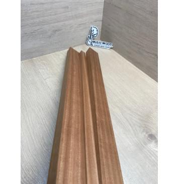 Сапели заготовка грифа электрогитары Радиал АА 28х(47-21-47)х710 мм - из 3х частей-4