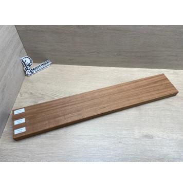 Сапели заготовка грифа электрогитары Радиал АА 28х(47-21-47)х710 мм - из 3х частей-5