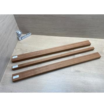 Сапели заготовка грифа электрогитары Радиал АА 28х(47-21-47)х710 мм - из 3х частей-6