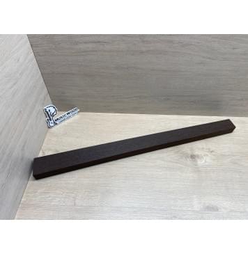 Венге Универсальная заготовка Радиал АА 31х61-43х729 мм-0