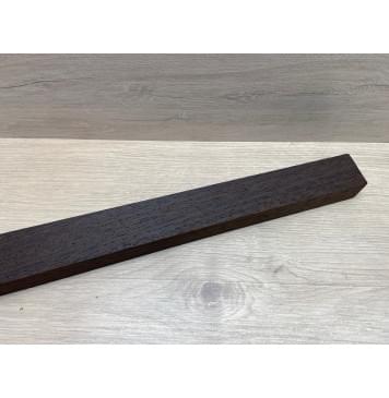 Венге Универсальная заготовка Радиал АА 31х61-43х729 мм-1