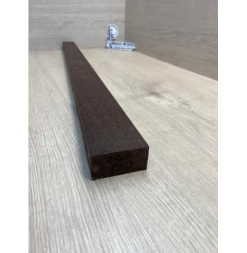 Венге Универсальная заготовка Радиал АА 31х61-43х729 мм-2