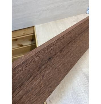 Венге заготовка грифа для бас-гитары Радиал АА 21х121х905 мм-3