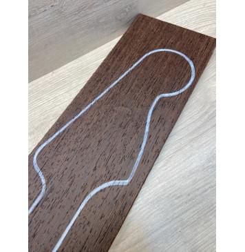 Венге заготовка грифа для бас-гитары Радиал АА 21х120х905 мм-7