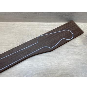 Венге заготовка грифа для бас-гитары Радиал ААА 21.5х115-81х932 мм-7