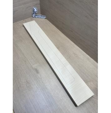 Клён Белый Явор, Волнистый заготовка грифа для электрогитары Радиал ААА Волна ААА 24-25х113х765 мм-13