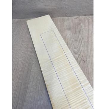 Клён Белый Явор, Волнистый заготовка грифа для электрогитары Радиал ААА Волна ААА 24-25х113х765 мм-36