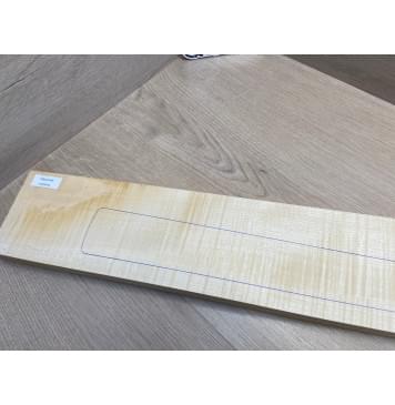 Клён Белый Явор, Волнистый заготовка грифа для электрогитары Радиал ААА Волна ААА 24-25х113х765 мм-6