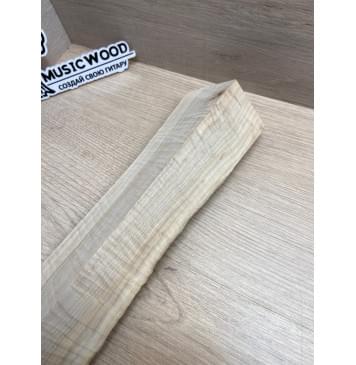 Клён Американский Волнистый Универсальная заготовка Смешанный ААА Волна ААА 50х65х409 мм-3