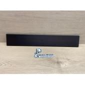 Клён Black заготовка накладки для электрогитары Тангент ААААА 9х87х565 мм