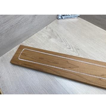Клён Канадский (Hard Maple) Roasted, North America Prime wood заготовка грифа для электрогитары Тангент ААААА 22х100х753 мм-4