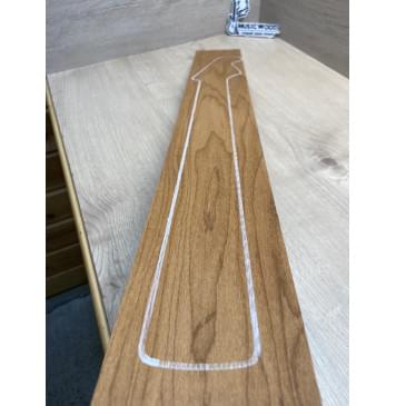Клён Канадский (Hard Maple) Roasted, North America Prime wood заготовка грифа для электрогитары Тангент ААААА 22х100х753 мм-2