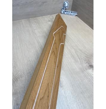 Клён Канадский (Hard Maple) Roasted, North America Prime wood заготовка грифа для электрогитары Тангент ААААА 22х100х753 мм-6