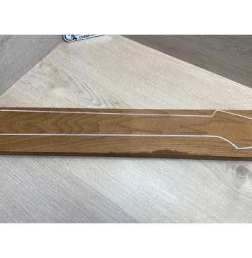 Клён Канадский (Hard Maple) Roasted, North America Prime wood заготовка грифа для электрогитары Тангент ААА 22х101х720 мм-3