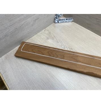 Клён Канадский (Hard Maple) Roasted, North America Prime wood заготовка грифа для электрогитары Тангент ААА 22х101х720 мм-5