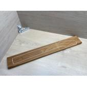 Клён Канадский (Hard Maple) Roasted, North America Prime wood заготовка грифа для электрогитары Тангент ААА 22х101х751 мм