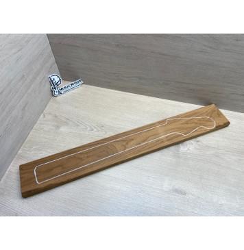 Клён Канадский (Hard Maple) Roasted, North America Prime wood заготовка грифа для электрогитары Тангент ААА 22х101х751 мм-0