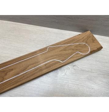 Клён Канадский (Hard Maple) Roasted, North America Prime wood заготовка грифа для электрогитары Тангент ААА 22х101х751 мм-10