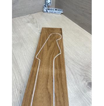 Клён Канадский (Hard Maple) Roasted, North America Prime wood заготовка грифа для электрогитары Тангент ААА 22х101х751 мм-5