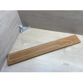 Клён Канадский (Hard Maple) Roasted, North America Prime wood заготовка грифа для электрогитары Смешанный ААА 22х101х755 мм
