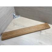 Клён Канадский (Hard Maple) Roasted, North America Prime wood заготовка грифа для электрогитары Тангент АА 22х101х755 мм