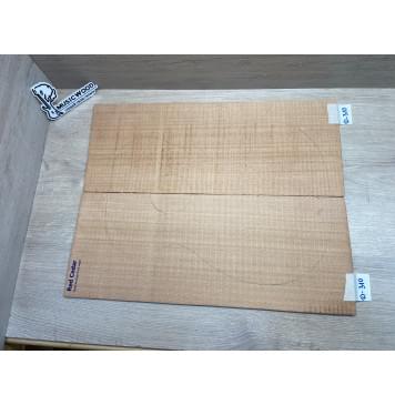 Кедр Красный (Red Cedar, North America Prime wood), заготовка на деку акустической гитары Радиал АА 4,5х225х563 мм, 2 шт.-2