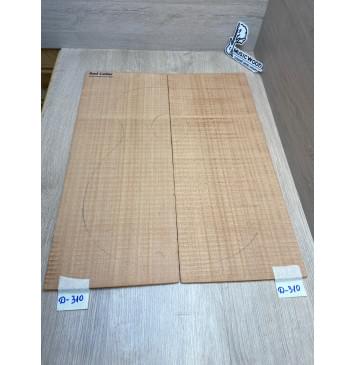Кедр Красный (Red Cedar, North America Prime wood), заготовка на деку акустической гитары Радиал АА 4,5х225х563 мм, 2 шт.-1