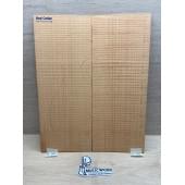 Кедр Красный (Red Cedar, North America Prime wood), заготовка на деку акустической гитары Радиал АА 4,5х225х563 мм, 2 шт.