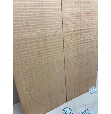 Кедр Красный (Red Cedar, North America Prime wood), заготовка на деку акустической гитары Радиал АА 4,5х225х563 мм, 2 шт.-3