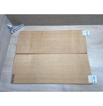 Кедр Красный (Red Cedar, North America Prime wood), заготовка на деку акустической гитары Радиал ААА 4,5х219х587 мм, 2 шт.-4