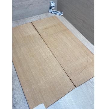 Кедр Красный (Red Cedar, North America Prime wood), заготовка на деку акустической гитары Радиал ААА 4,5х219х587 мм, 2 шт.-2