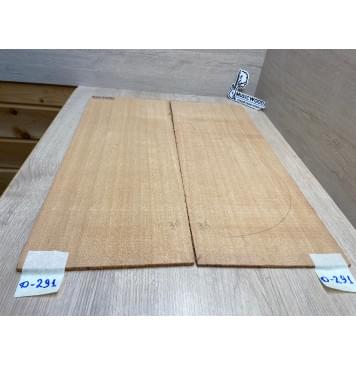 Кедр Красный (Red Cedar, North America Prime wood), заготовка на деку акустической гитары Радиал ААА 4,5х219х587 мм, 2 шт.-1