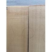Кедр Красный (Red Cedar, North America Prime wood), заготовка на деку акустической гитары Радиал ААА 4,5х221х565 мм, 2 шт.