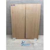 Кедр Красный (Red Cedar, North America Prime wood), заготовка на деку акустической гитары Радиал АА 4х216х560 мм, 2 шт.