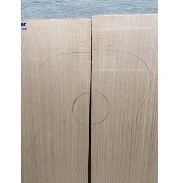 Кедр Красный (Red Cedar, North America Prime wood), заготовка на деку акустической гитары Радиал АА 4х216х560 мм, 2 шт.-5