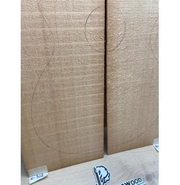 Ель Ситхинская (Sitka spruce, North America Prime wood) заготовка на деку акустической гитары Радиал АА 4х219х560 мм, 2 шт-6