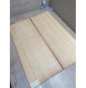 Ель Ситхинская (Sitka spruce, North America Prime wood) заготовка на деку акустической гитары Радиал АА 4х218х565 мм, 2 шт-3