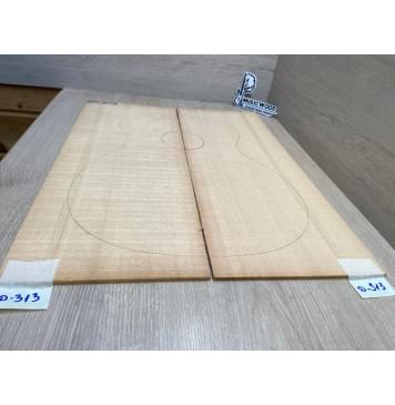 Ель Ситхинская (Sitka spruce, North America Prime wood) заготовка на деку акустической гитары Радиал АА 4х218х565 мм, 2 шт-1