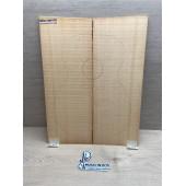 Ель Ситхинская (Sitka spruce, North America Prime wood) заготовка на деку акустической гитары Радиал АА 4х218х565 мм, 2 шт
