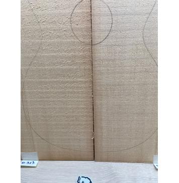 Ель Ситхинская (Sitka spruce, North America Prime wood) заготовка на деку акустической гитары Радиал АА 4х218х565 мм, 2 шт-6