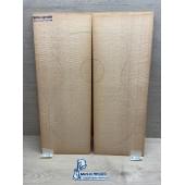 Ель Ситхинская (Sitka spruce, North America Prime wood) заготовка на деку акустической гитары Радиал АА 4х216х573 мм, 2 шт
