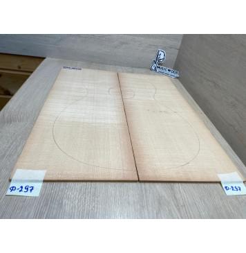 Ель Ситхинская (Sitka spruce, North America Prime wood) заготовка на деку акустической гитары Радиал АА 4х220х544 мм, 2 шт-4